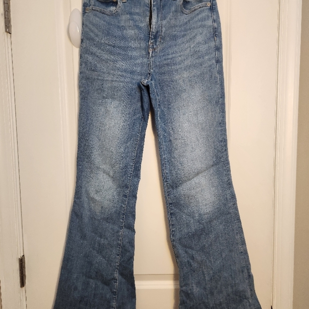 American Eagle Blue Flared Jeans